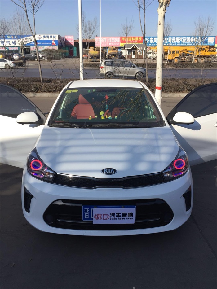 起亚焕驰四门sunkoo深刻隔音助音响改装质的飞跃-山西福d汽车音响